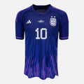 2022 Argentina Away Shirt Messi 10 World Cup v Poland [New] XL
