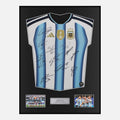 Framed Argentina Signed Argentina Shirt 2026 World Cup [Classic]