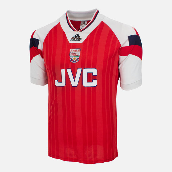1992-94 Arsenal Home Shirt Wright 8 [Excellent] S