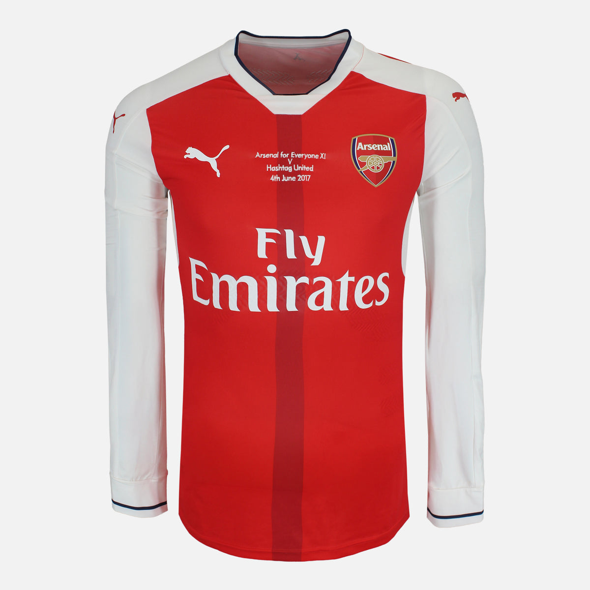 2016-17 Arsenal Authentic Home Shirt Match Version [Perfect] M — Original Arsenal home football shirt from the 2016-17 season | The Vault