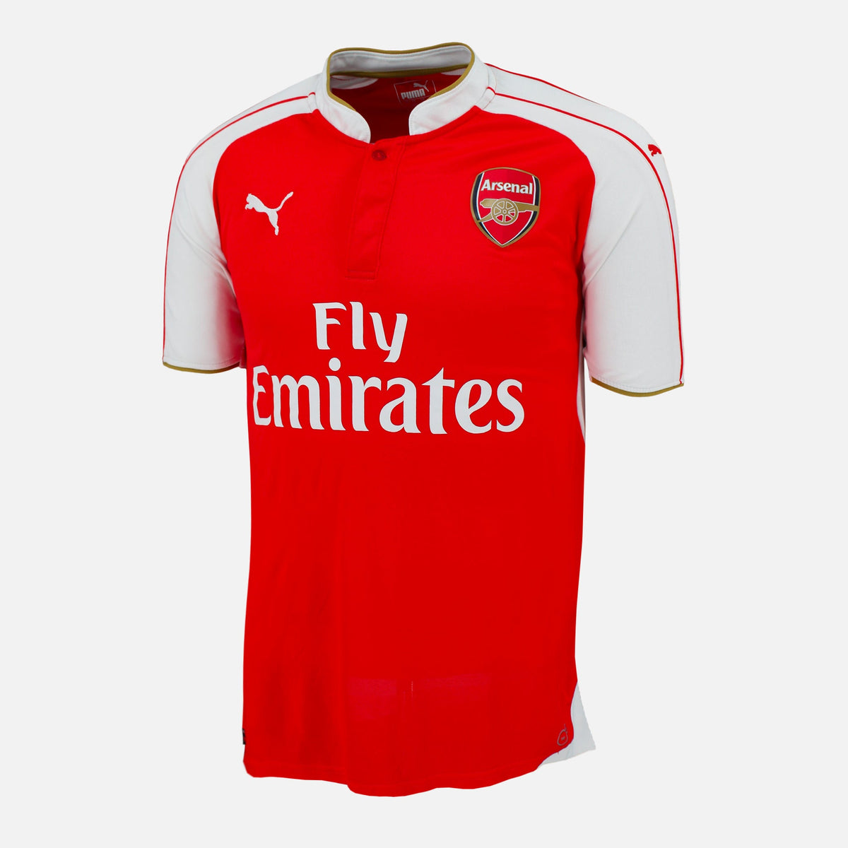 2015-16 Arsenal Home Shirt [Excellent] S — Verified official Arsenal shirt, condition graded | The Vault