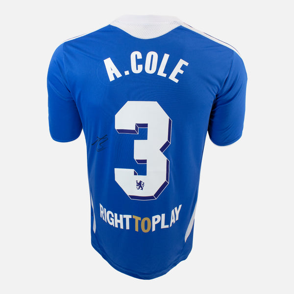 Ashley Cole Signed Chelsea Shirt 2012 CL Winners [3]