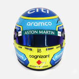 Fernando Alonso Signed Aston Martin Helmet 2025 F1 [1:2 Scale]