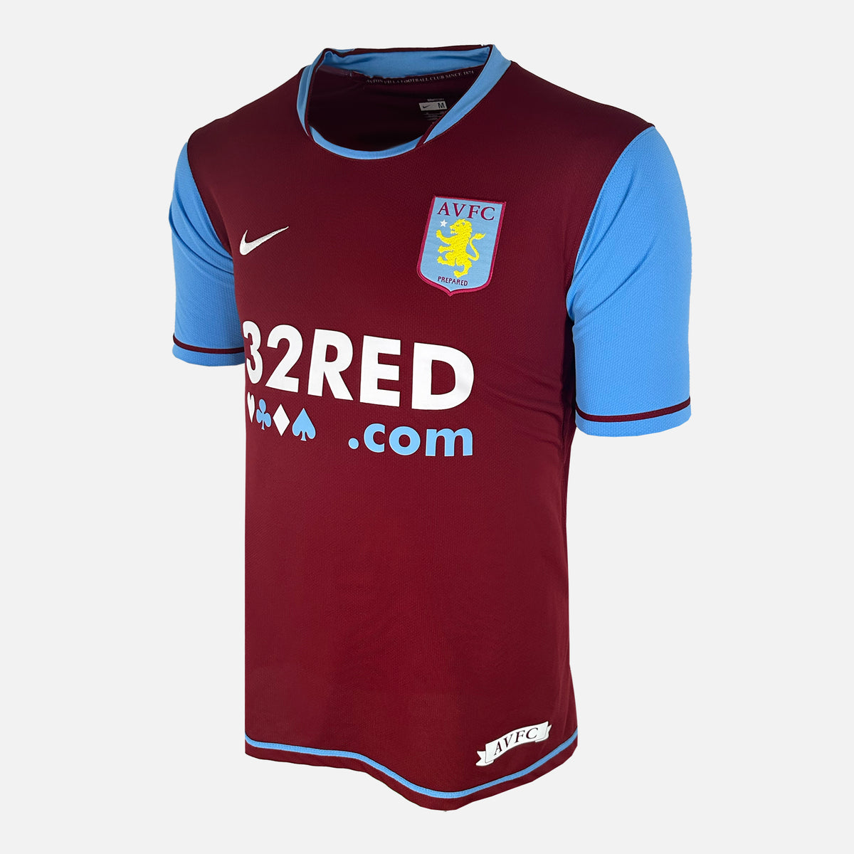 2007-08 Aston Villa Home Shirt [Perfect] M — Verified official Aston Villa shirt, condition graded | The Vault