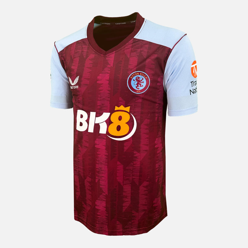 Leon Bailey Signed Aston Villa Shirt 2023-24 Home [31]