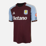 Harvey Elliott Signed Aston Villa Shirt 2025-26 Home [9]