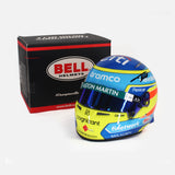 Fernando Alonso Signed Aston Martin Helmet 2025 F1 [1:2 Scale]
