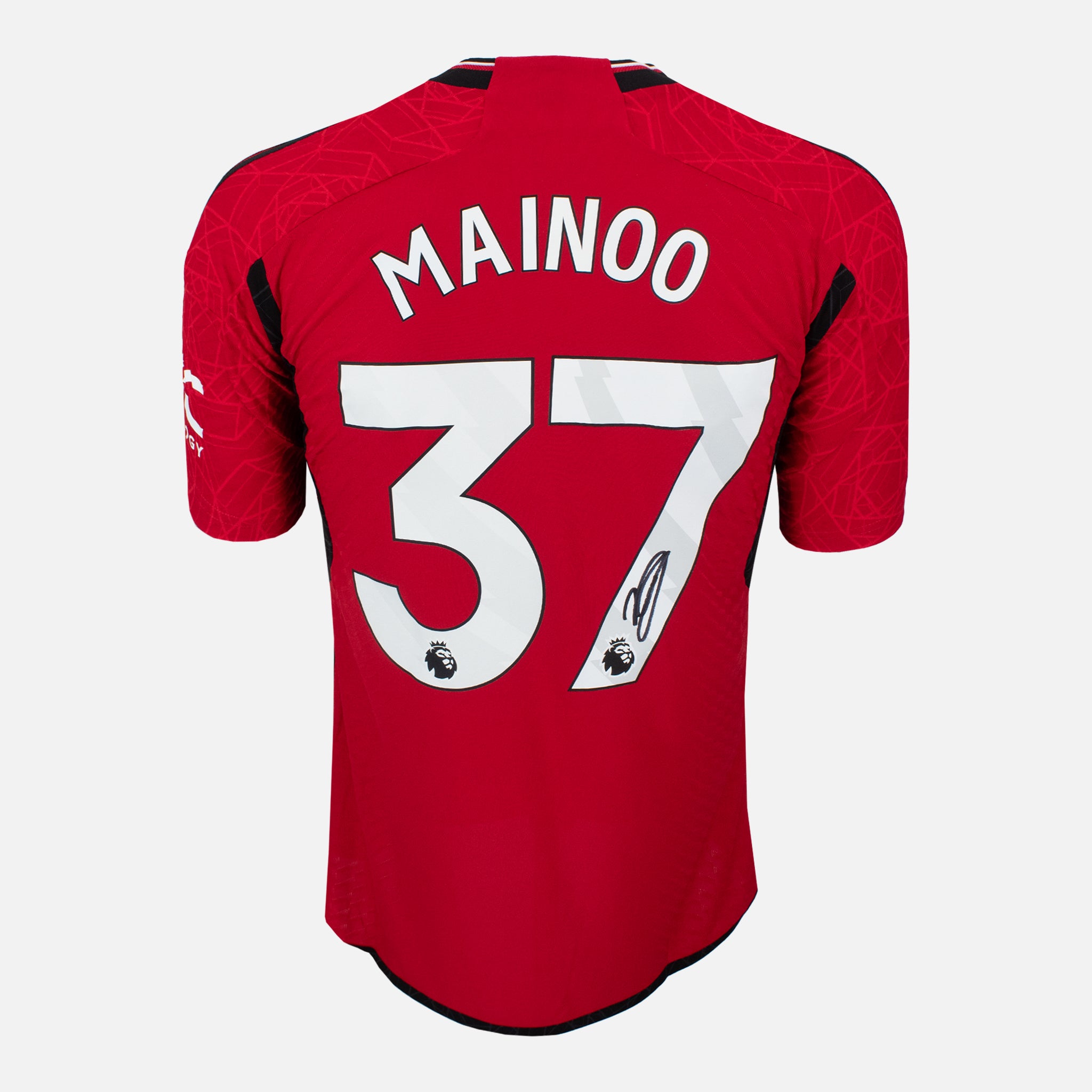 Mainoo Kit Kobbie Mainoo Signed Manchester United Shirt | Vault Verified