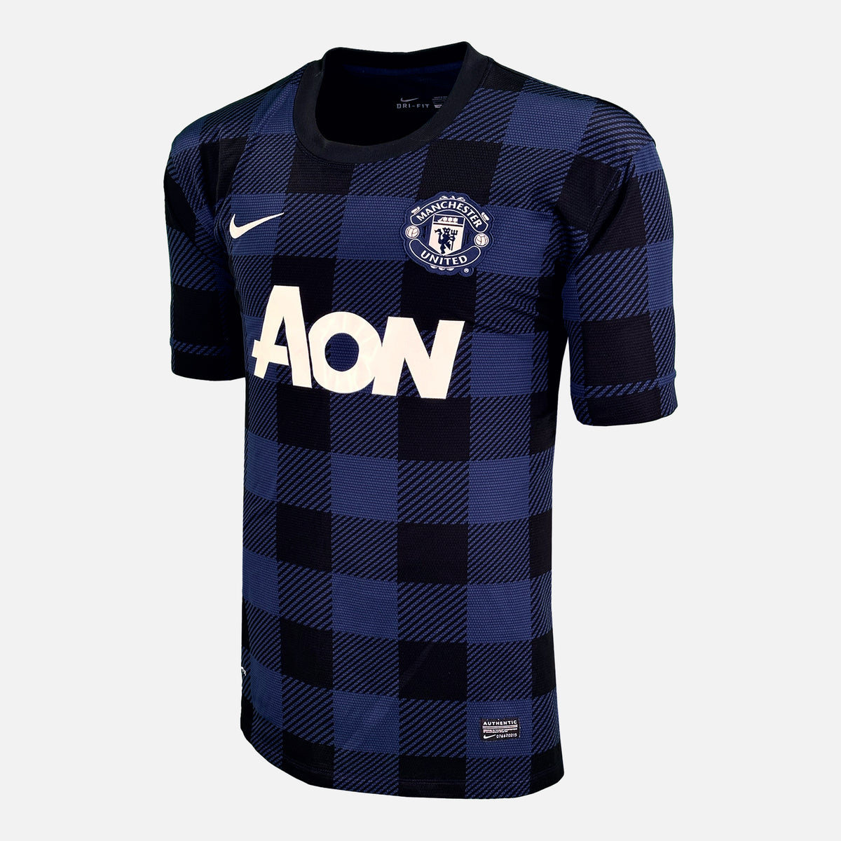2013-14 Manchester United Away Shirt Evra 3 [Perfect] XL — Looking after your Manchester United Home jersey | The Vault