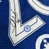 Framed Cesar Azpilicueta Signed Chelsea Shirt 2021 CL Winners [Classic]