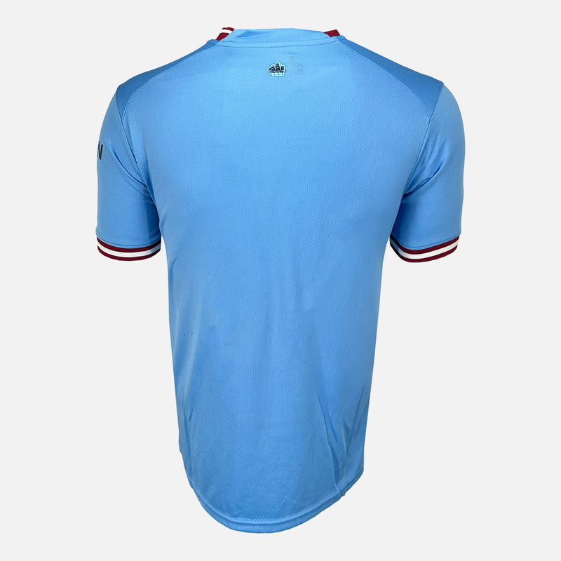 2023 Manchester City Home Shirt Istanbul Final Treble [Excellent] S