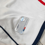 2001 England Home Shirt Beckham 7 v Greece [Good]