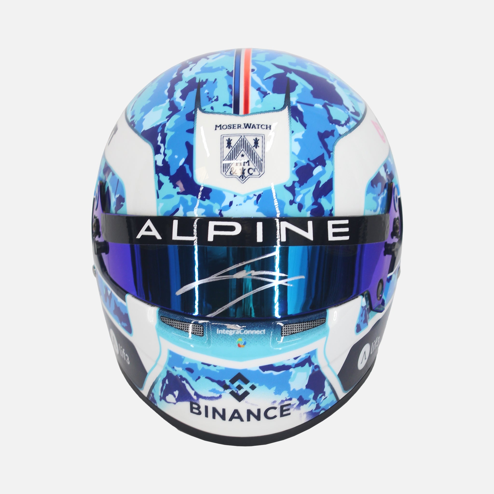 Pierre Gasly Signed Alpine F1 Helmet | Vault Verified