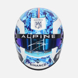 Pierre Gasly Signed Alpine Helmet 2025 F1 [1:2 Scale]