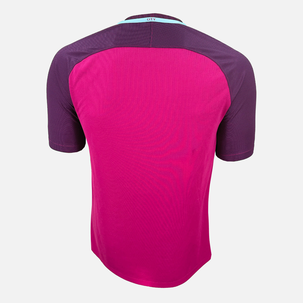 2017-18 Manchester City Away Shirt Centurions [Excellent] M — Looking after your Manchester City Away jersey | The Vault