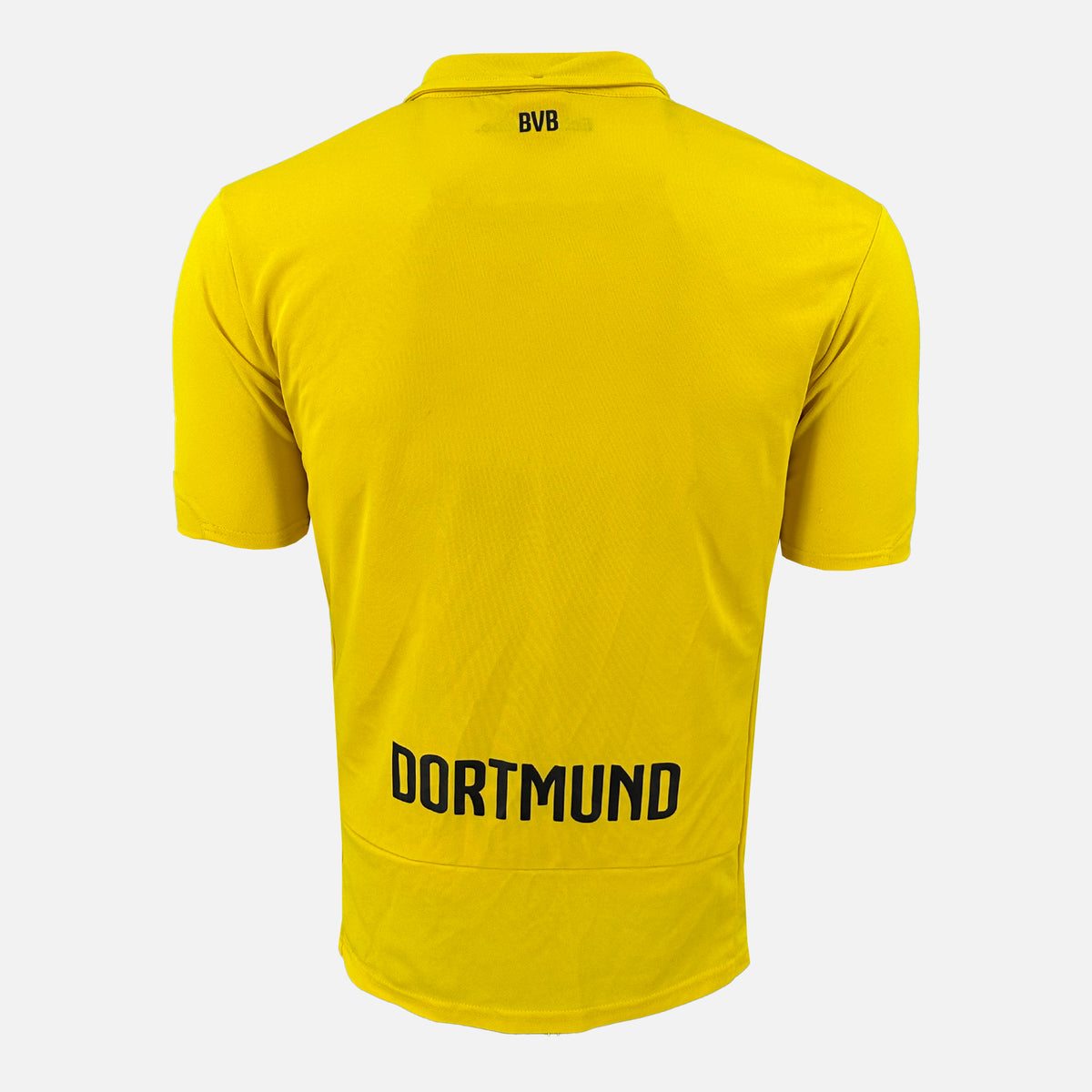 2014-15 Borussia Dortmund Home Shirt Champions League [Perfect] M — Looking after your Borussia Dortmund Home jersey | The Vault