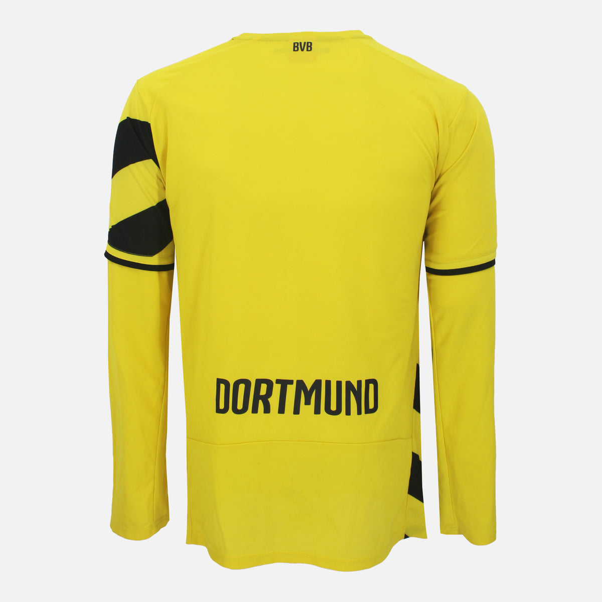 2014-15 Borussia Dortmund Home Shirt long sleeve [Perfect] XL — How we grade our retro Borussia Dortmund shirts | The Vault