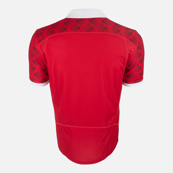 Canada Women's Rugby Home Shirt Word Cup 2021 [Perfect] S – alternate view
