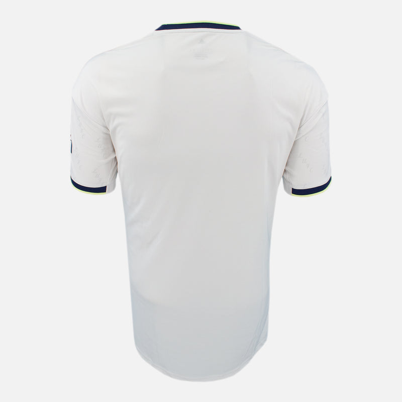 Brenden Aaronson Signed Leeds United Shirt 2022-23 Home [Front]