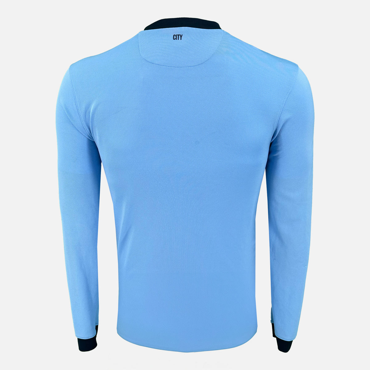 2014-15 Manchester City Home Shirt long sleeve [Excellent] S — Looking after your Manchester City Home jersey | The Vault