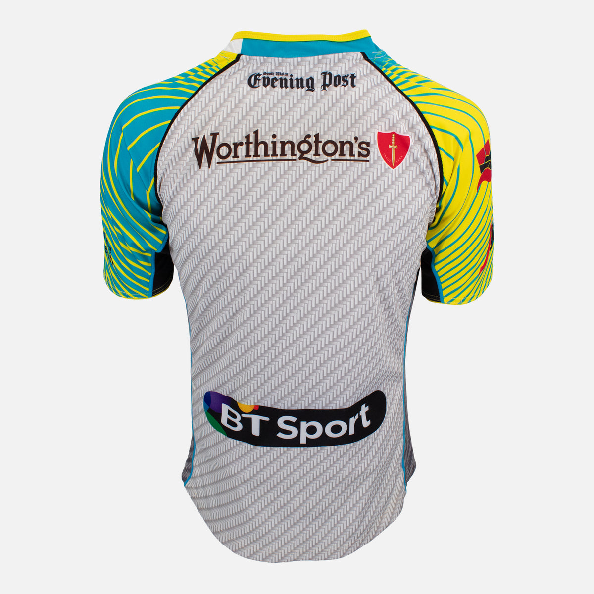 2014-15 Ospreys Shirt Away [Perfect] S — Looking after your Ospreys Away jersey | The Vault