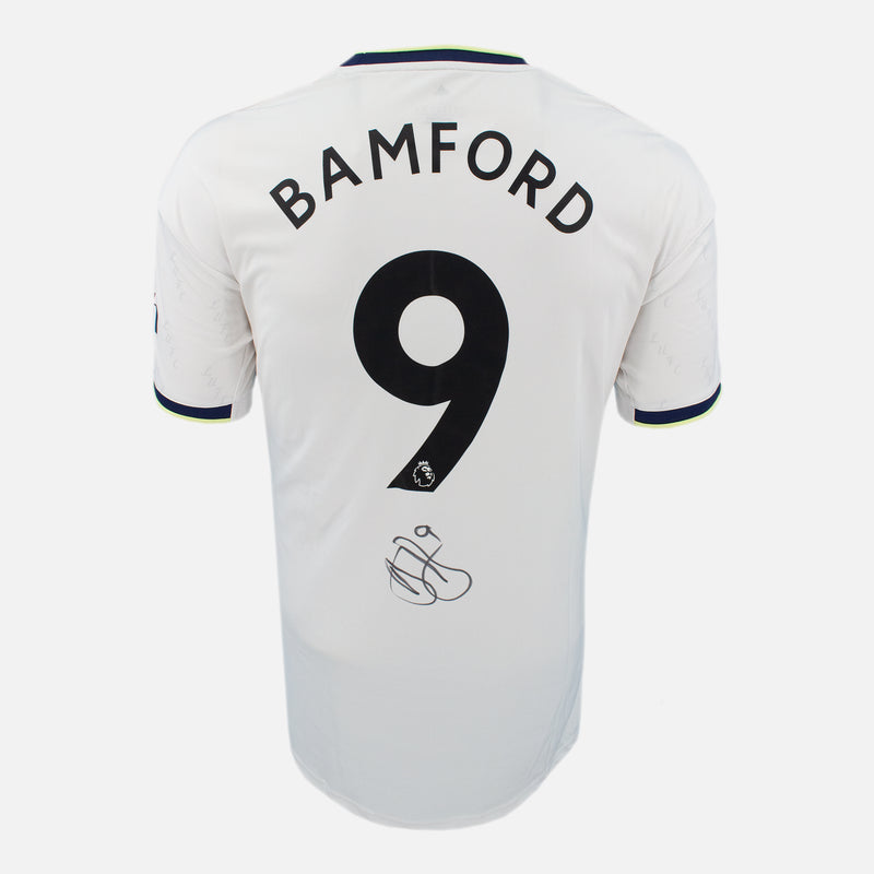 Framed Bamford Signed Shirt, Leeds United White Home [Mini]