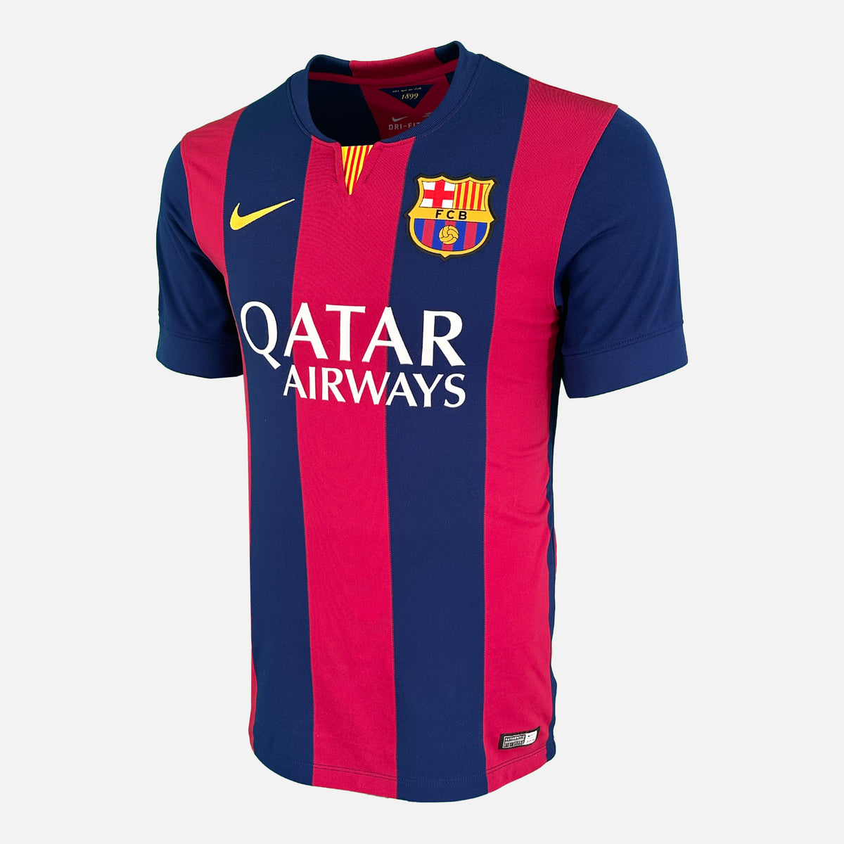 2014-15 Barcelona Home Shirt Messi 10 Treble [Perfect] — Looking after your Barcelona Home jersey | The Vault
