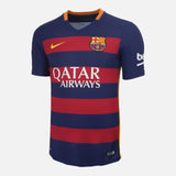 Barcelona 2015-16 Home Shirt by Nike, vertical hoops