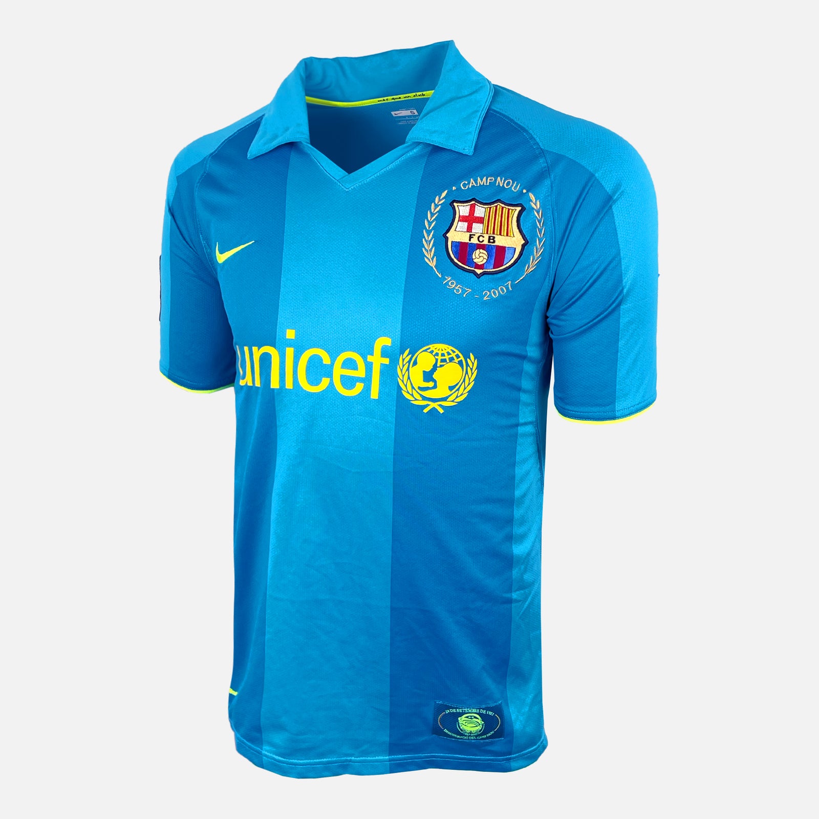 Barcelona 2007-08 Home Shirt Henry 14 | Nike