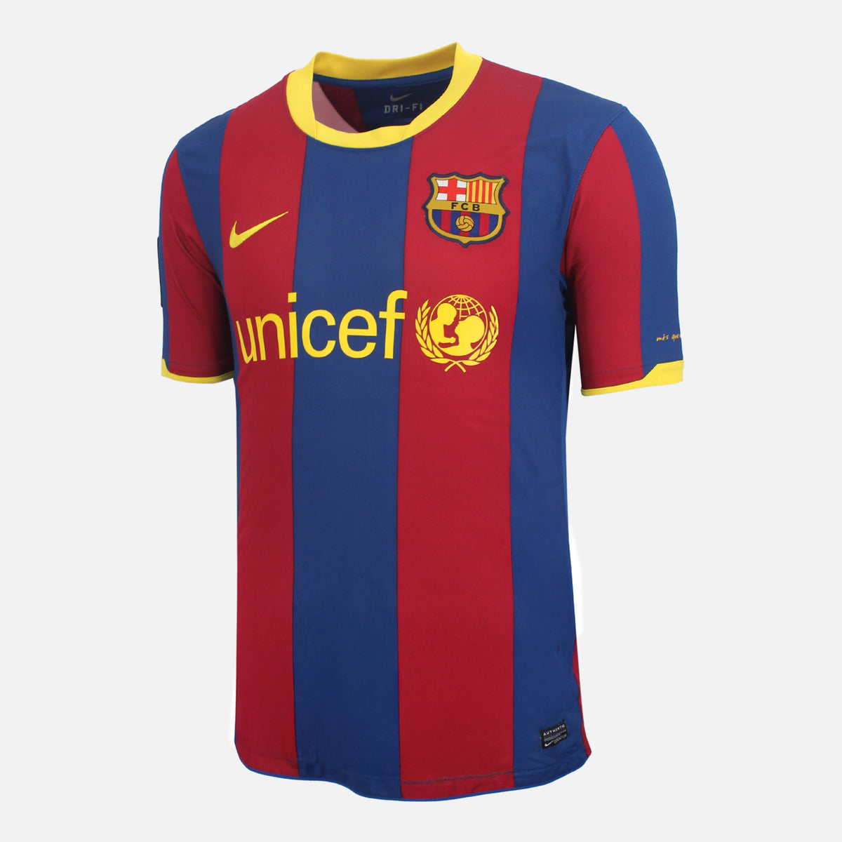 2010-11 Barcelona Home Shirt Messi 10 [Excellent] M — How we grade our retro Barcelona shirts | The Vault