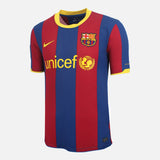 Barcelona 2010-11 Home Shirt by Nike in Red and Blue
