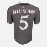 Framed Jude Bellingham Signed Real Madrid Shirt 2024-25 Third away [Classic]
