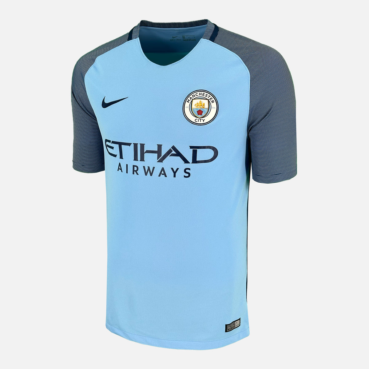 2016-17 Manchester City Home Shirt [Excellent] M — Verified official Manchester City shirt, condition graded | The Vault