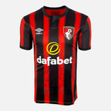 Signed Bournemouth Shirt 2023-24 Home [15 Autographs]