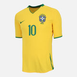 2008-10 Brazil Home Shirt Ronaldinho 10 [New] M