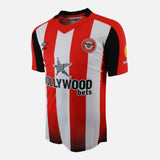 Mikkel Damsgaard Signed Brentford Shirt 2023-25 Home [24]