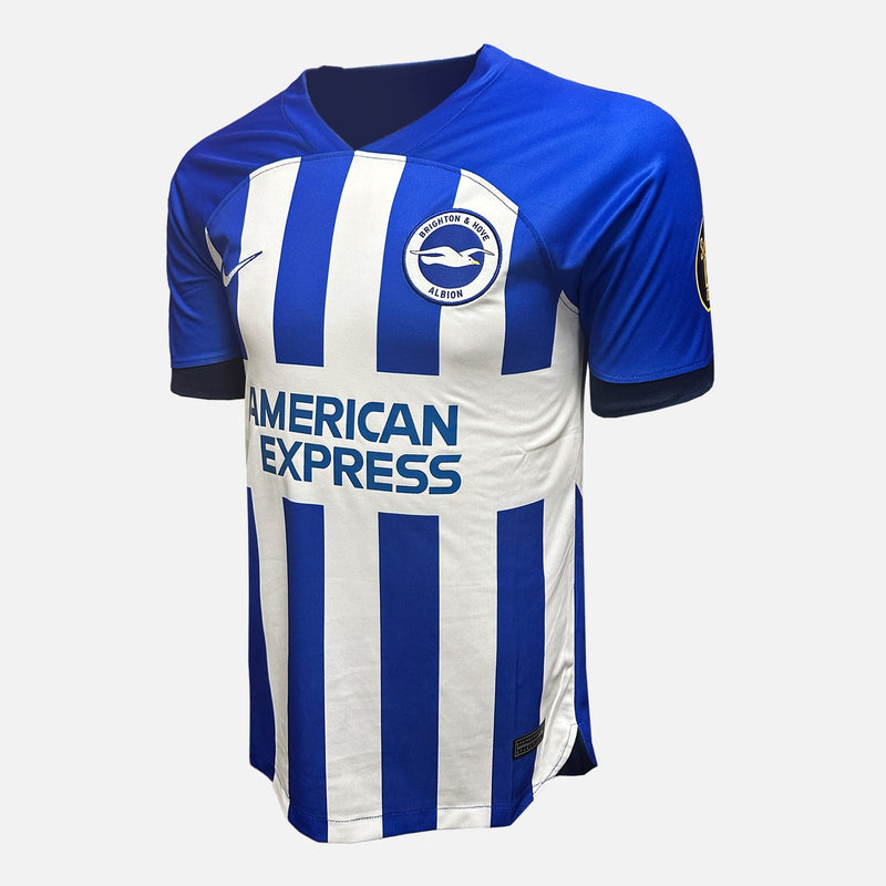 Adam Lallana Signed Brighton & Hove Albion Shirt Home 2023-24 [14]