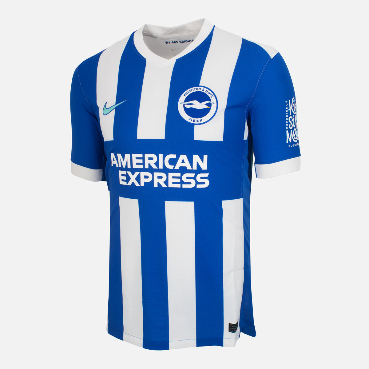 2025-26 Brighton & Hove Albion Home Shirt [New] M — Authentic Brighton & Hove Albion home football shirt from the 2025-26 season | The Vault