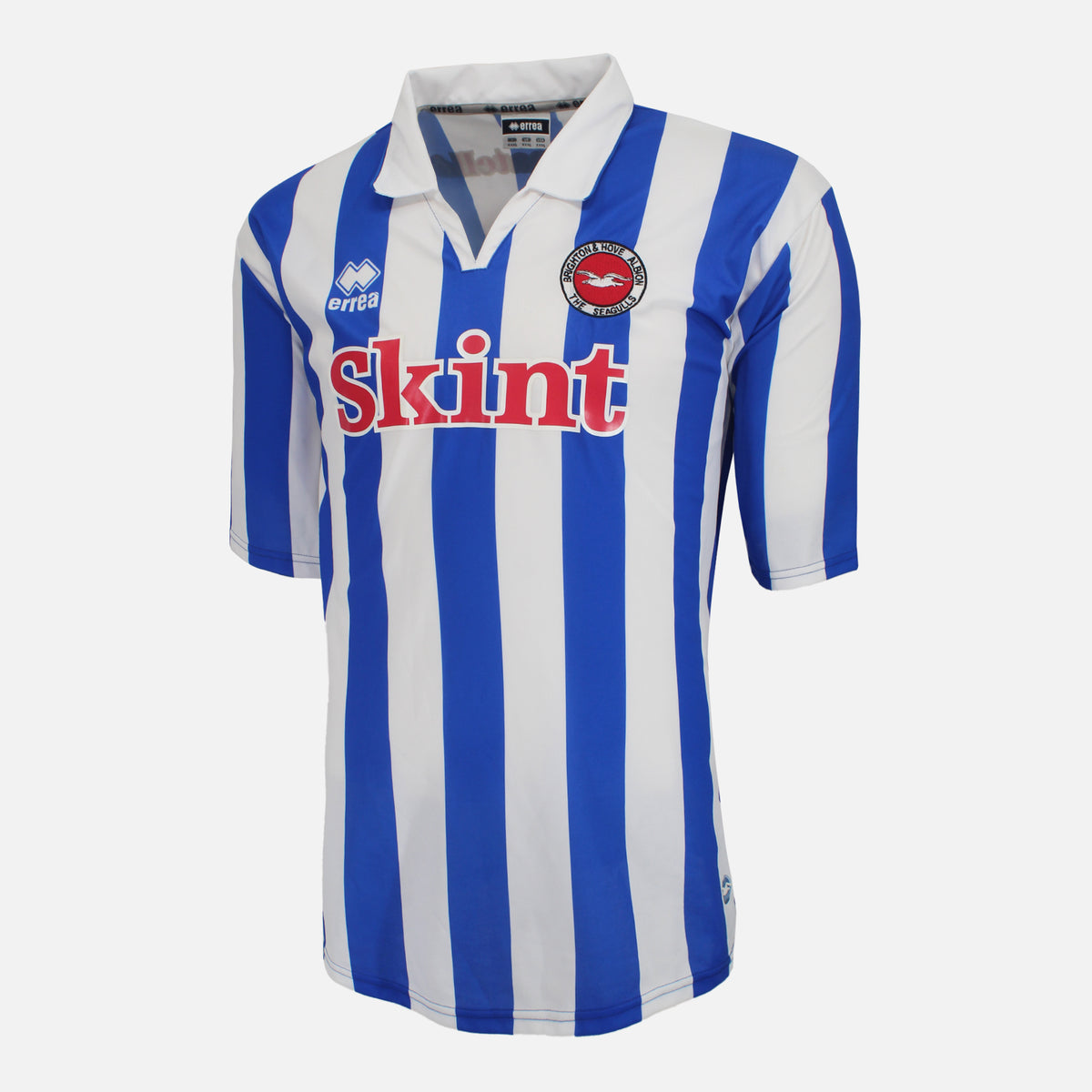 2007 Brighton & Hove Albion Goldstone Anniversary Shirt [Perfect] 3XL — Original Brighton & Hove Albion home football shirt from the 2007 season | The Vault