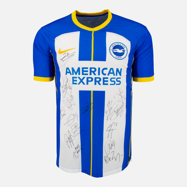 Brighton & Hove Albion Squad Signed Shirt | Vault Verified