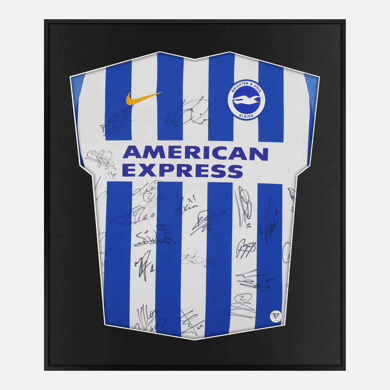 Framed Brighton & Hove Albion Signed Shirt | Lite