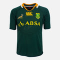 Bryan Habana Signed South Africa Rugby Shirt 2011-13 Home [Front]