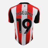 Bryan Mbeumo Signed Brentford Shirt 2023-25 Home [19]