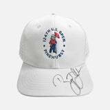 Bryson DeChambeau Signed US Open Hat Winners Cap [White]