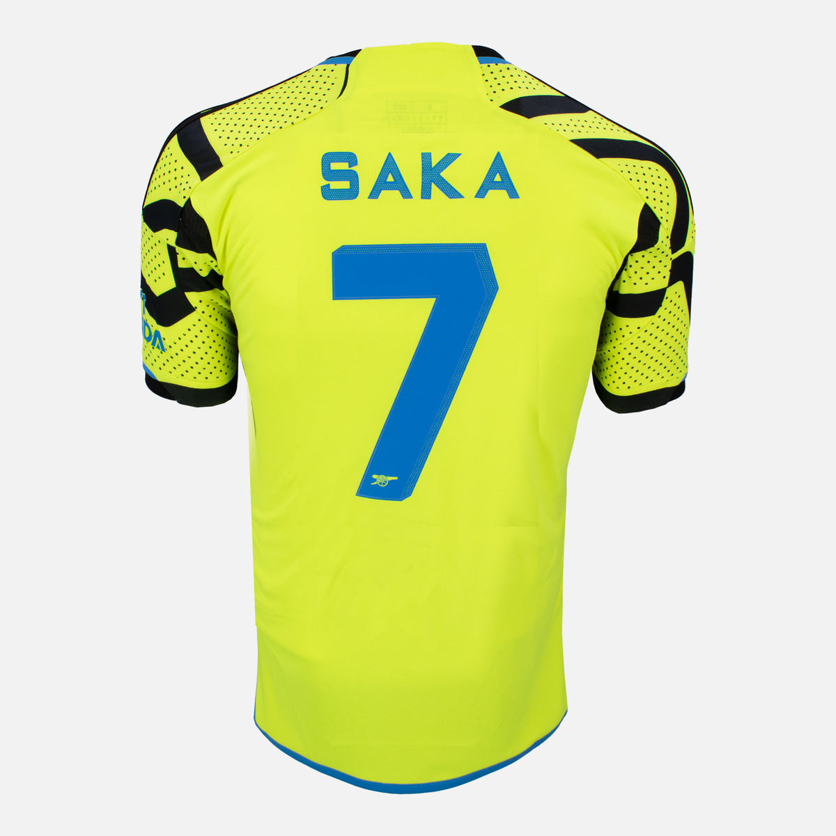 2023-24 Arsenal Away Shirt Saka 7 [New] S — Original and official Arsenal shirt, brand new with tags | The Vault