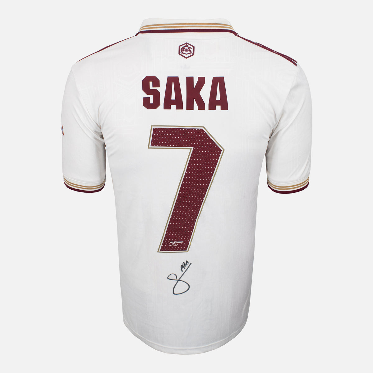 Bukayo Saka Signed Arsenal Shirt 2025-26 Third away [Front] — Official Arsenal shirt signed by Bukayo Saka | The Vault