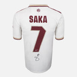 Bukayo Saka Signed Arsenal Shirt 2025-26 Third away [Front]