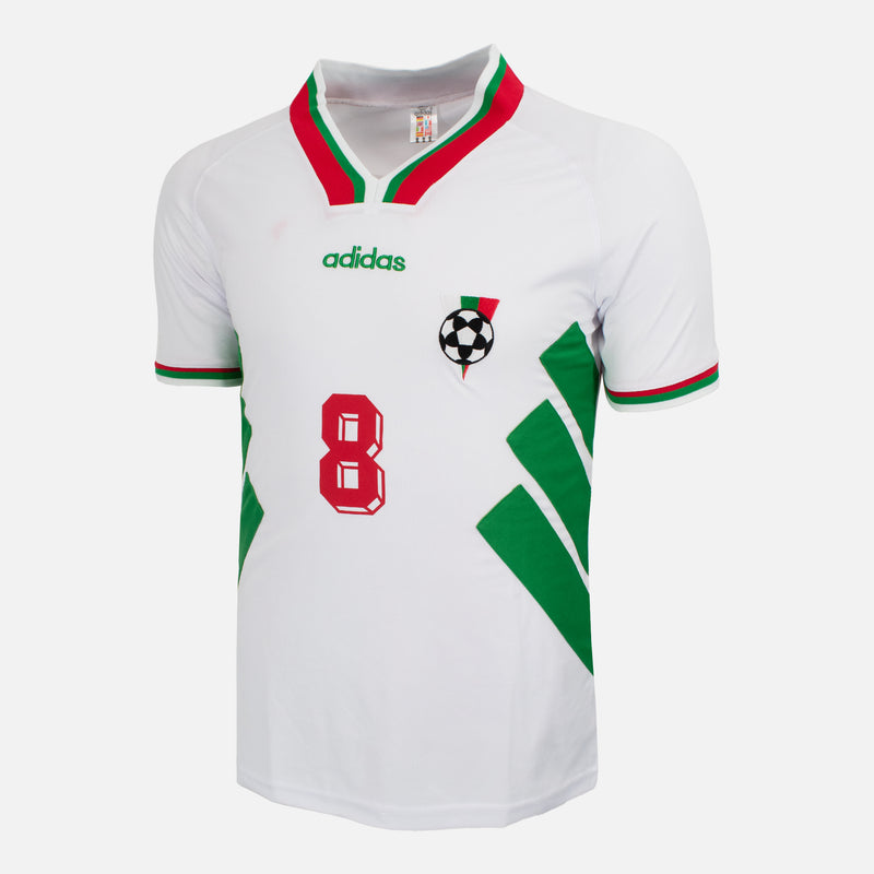 Hristo Stoichkov Signed Bulgaria Shirt Home 1994 [8]