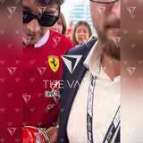 Charles Leclerc Signed Ferrari Helmet 2025 F1 [1:2 Scale]