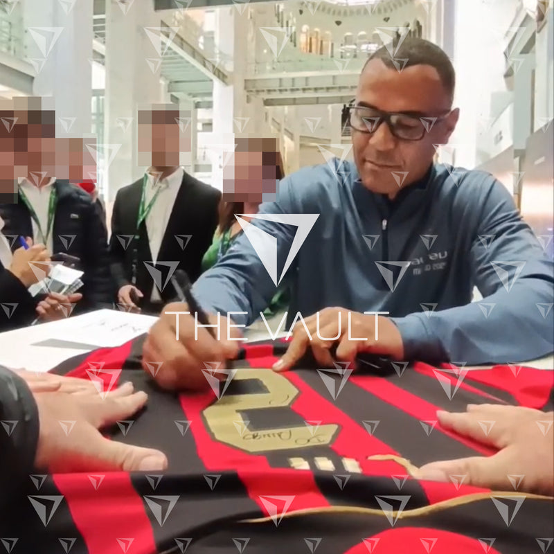 Framed Cafu Signed AC Milan Shirt Home 2006-07 [Classic]